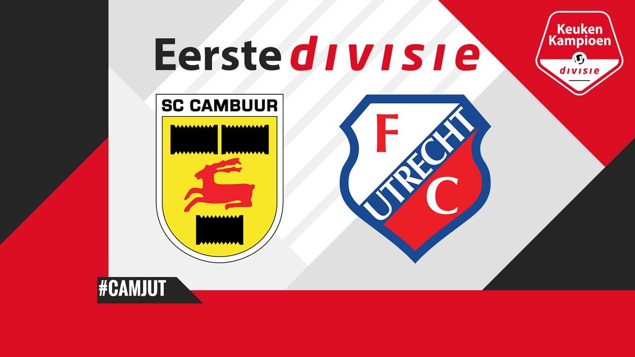 SC Cambuur vs Jong Utrecht
