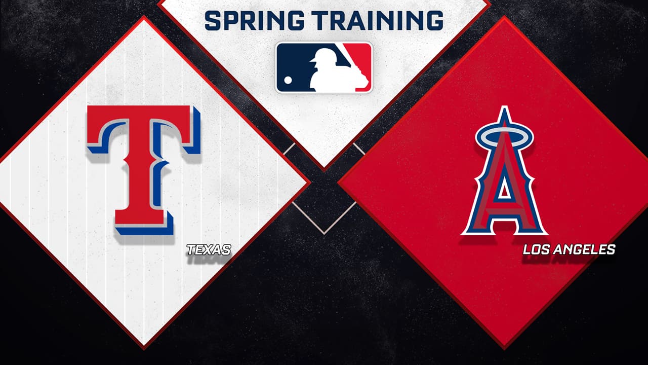 Texas Rangers vs Los Angeles Angels