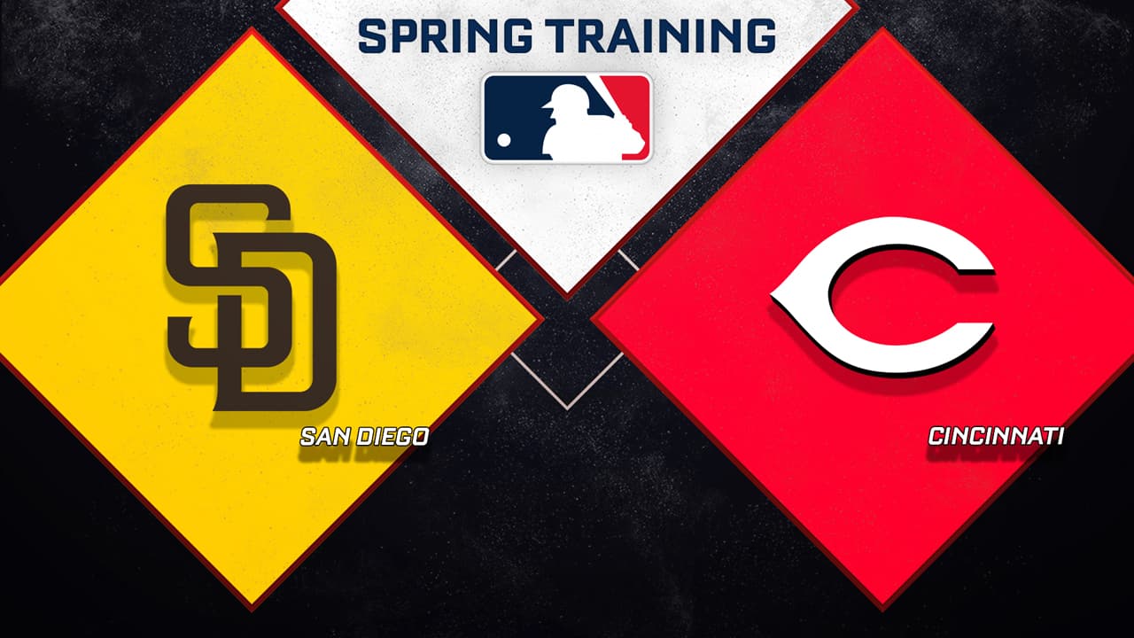 San Diego Padres vs Cincinnati Reds