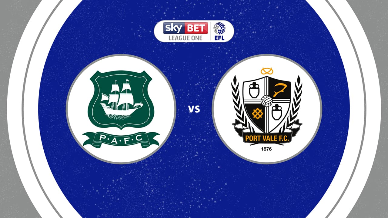 Plymouth Argyle vs Port Vale