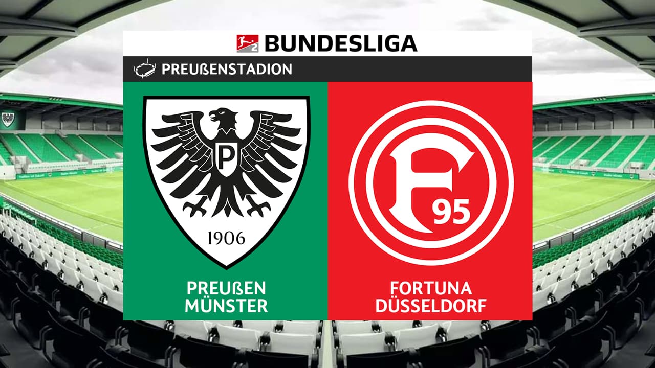Preußen Münster vs Fortuna Düsseldorf