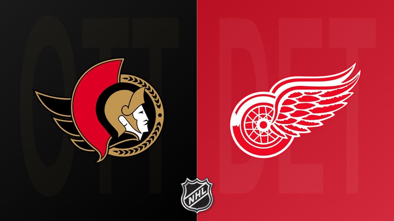 Detroit Red Wings vs Ottawa Senators