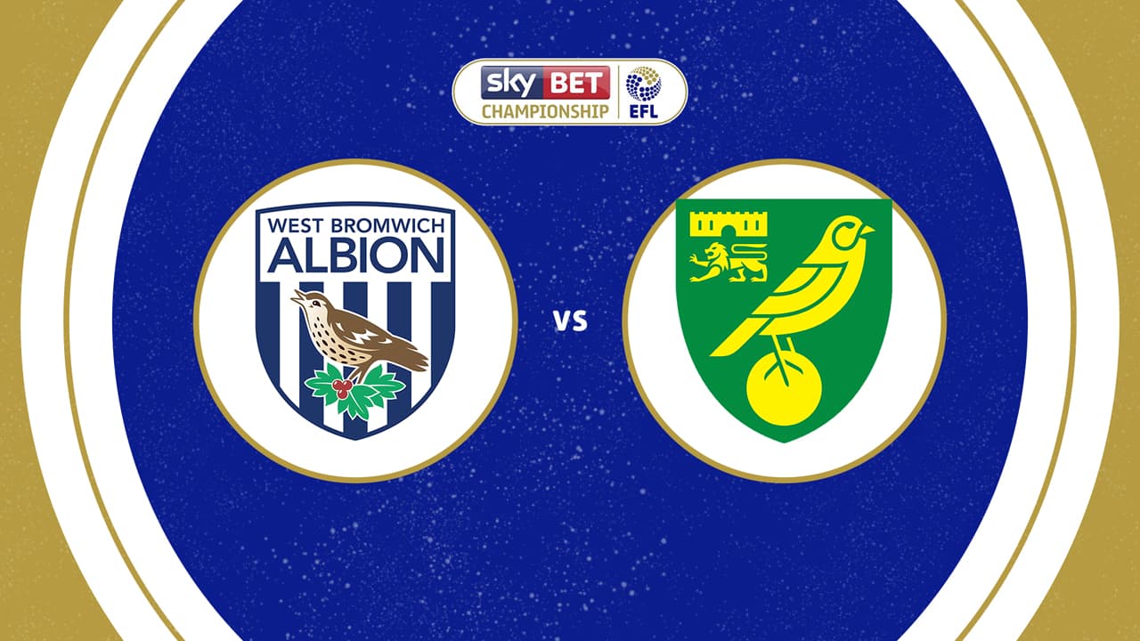 West Bromwich Albion vs Norwich City