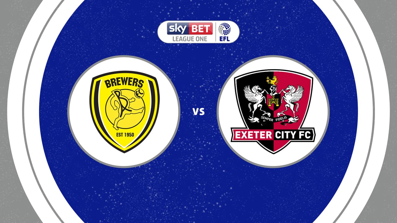 Burton Albion vs Exeter City