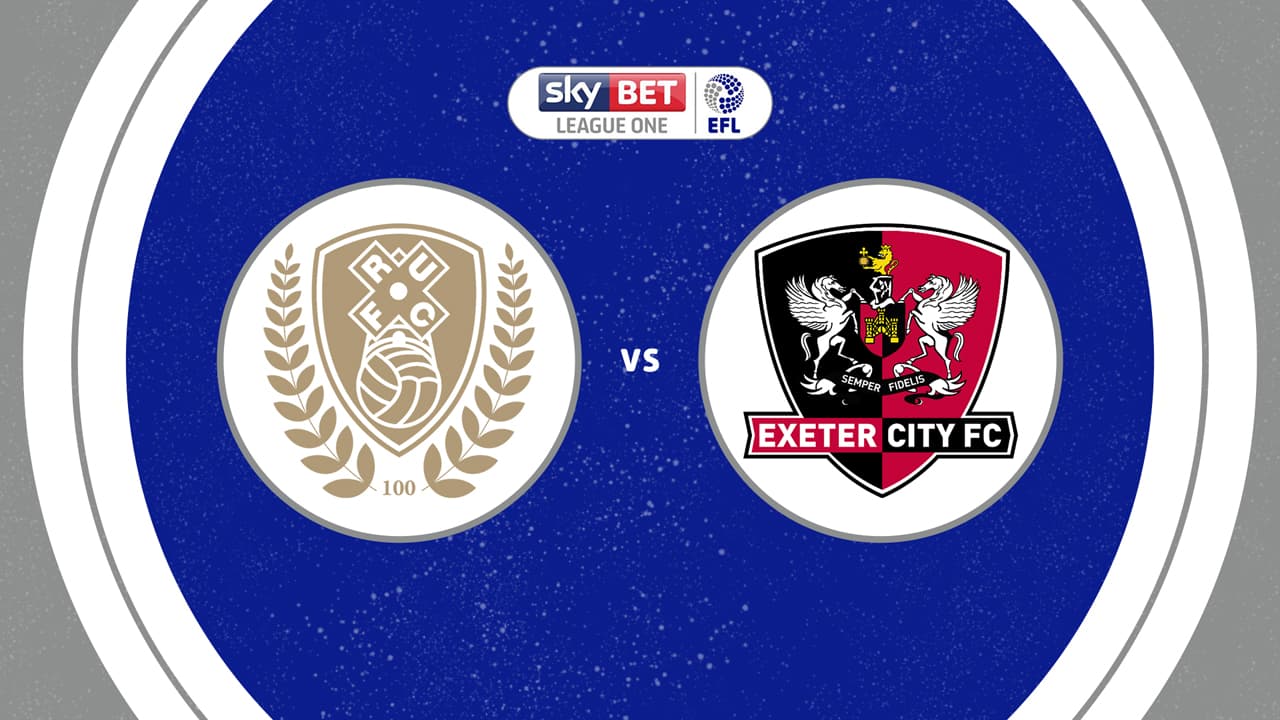 Rotherham United vs Exeter City
