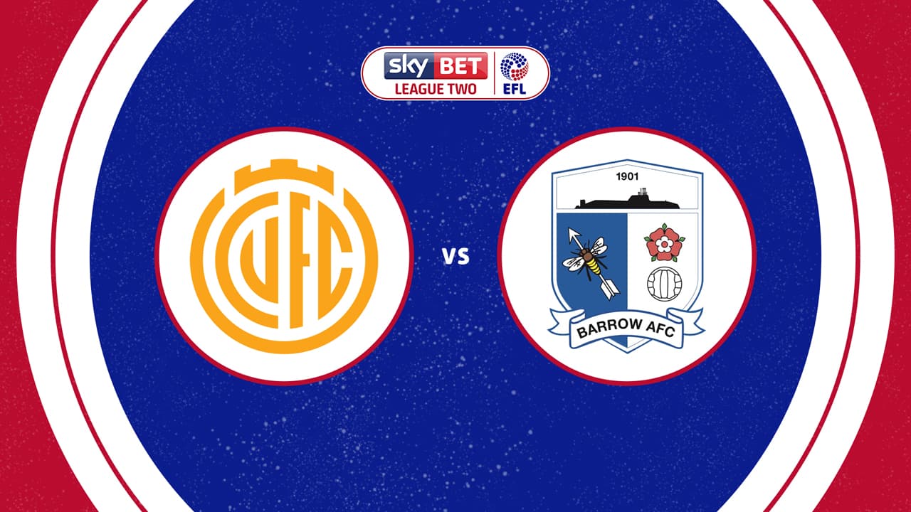 Cambridge United vs Barrow