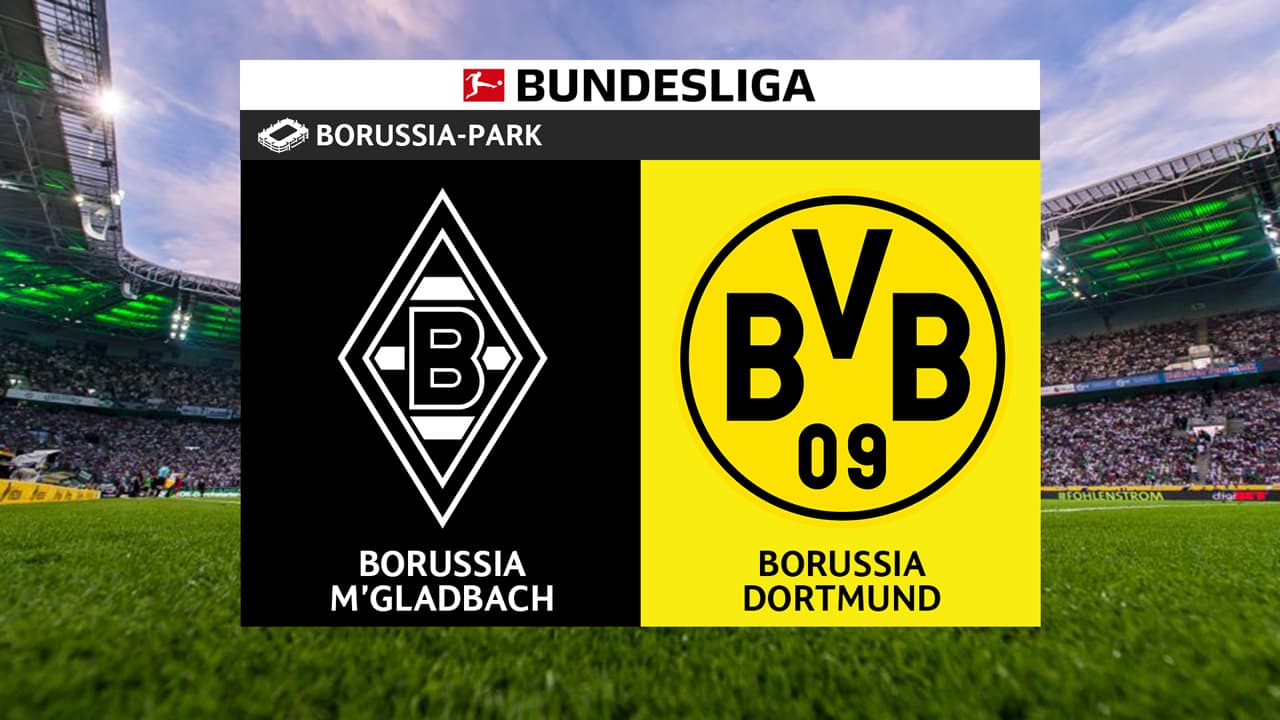 Borussia Mönchengladbach vs Borussia Dortmund