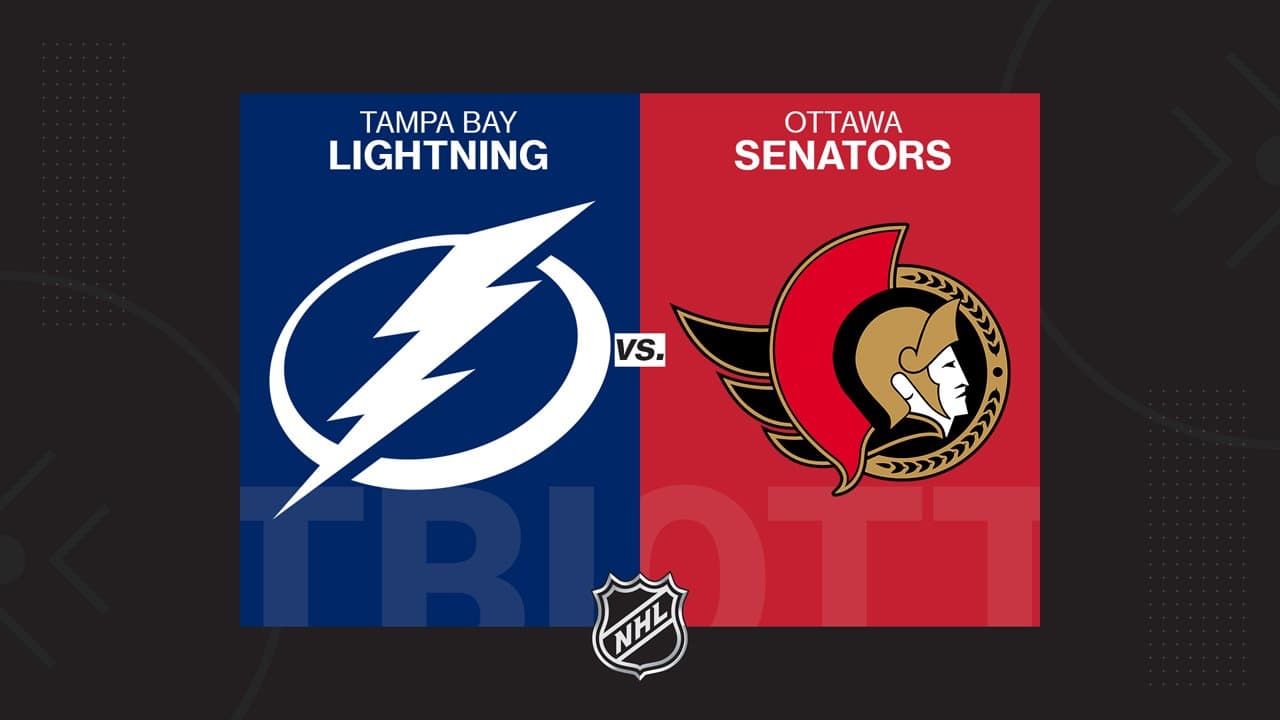 Tampa Bay Lightning vs Ottawa Senators
