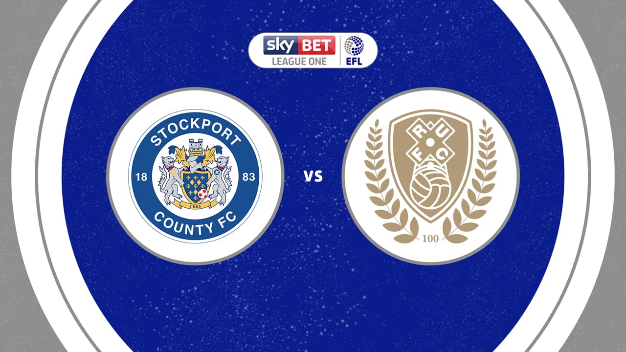 Stockport County vs Rotherham United