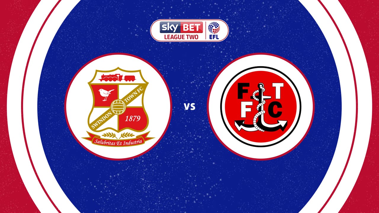Swindon Town vs Fleetwood Town
