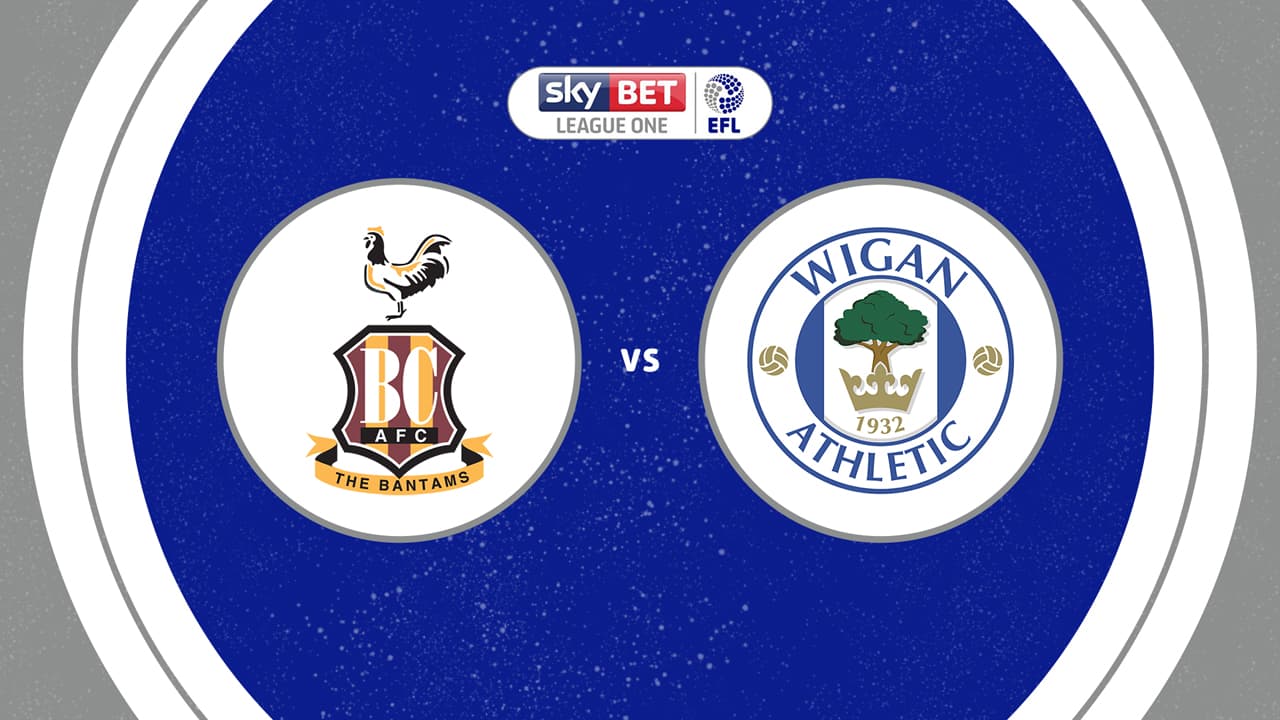 Bradford City vs Wigan Athletic