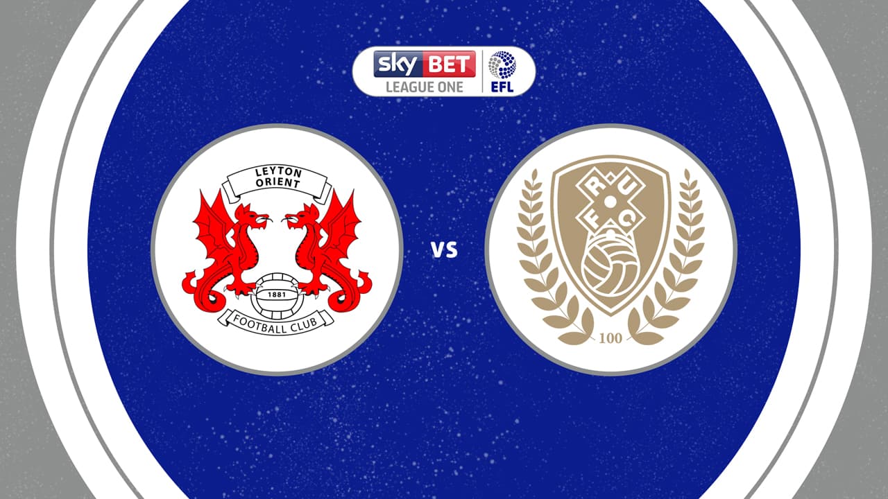 Leyton Orient vs Rotherham United