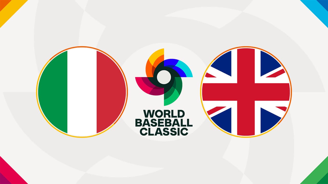 Italy Baseball vs Great Britain Baseball