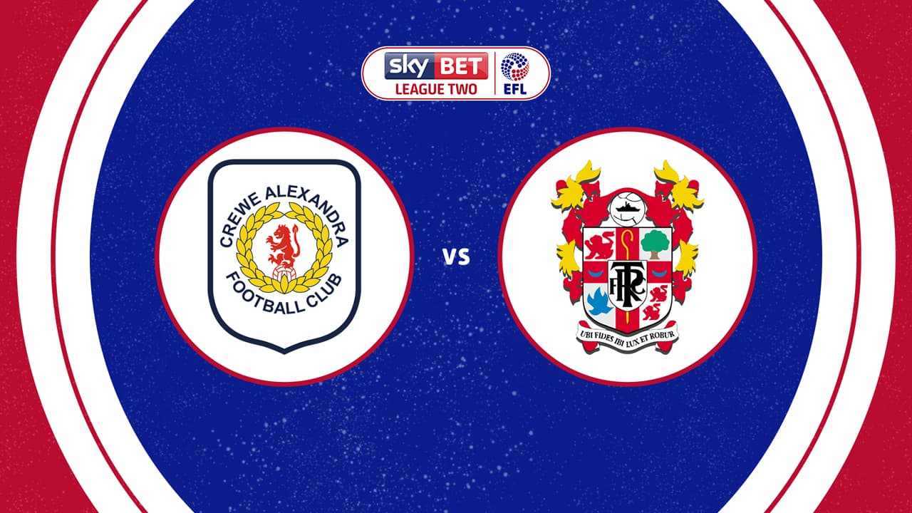 Crewe Alexandra vs Tranmere Rovers