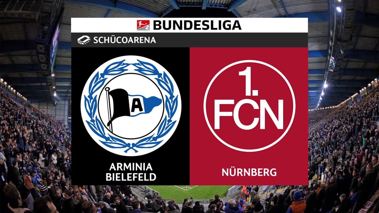 Arminia Bielefeld vs FC Nürnberg