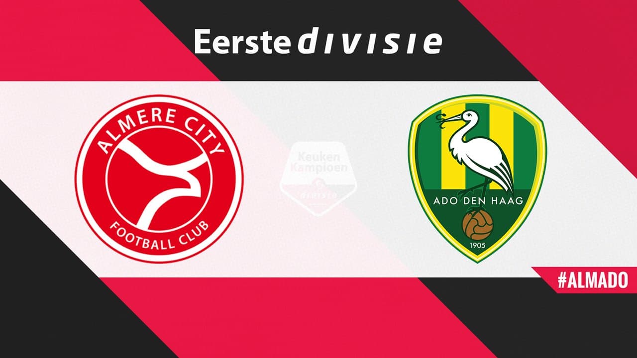 Almere City vs ADO Den Haag