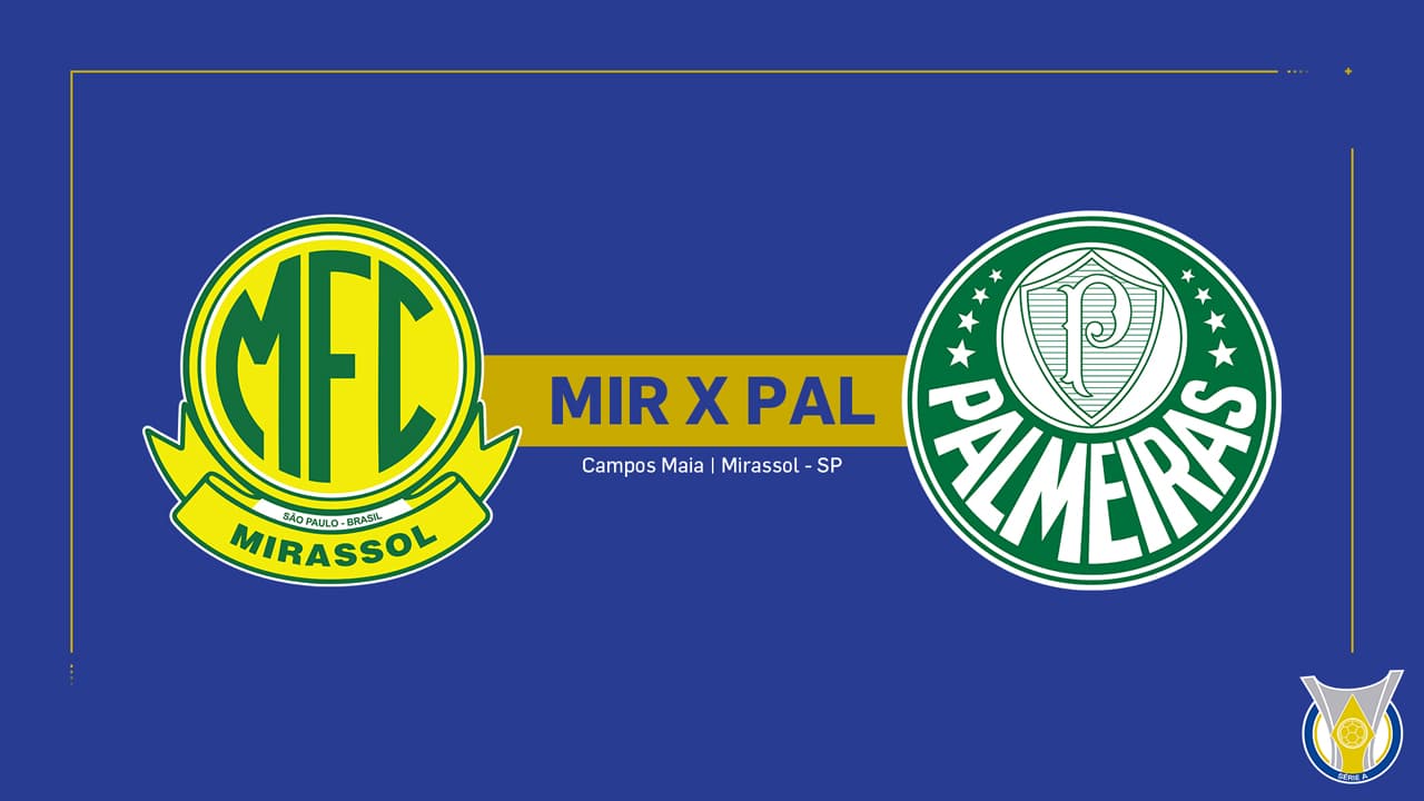 Mirassol vs Palmeiras