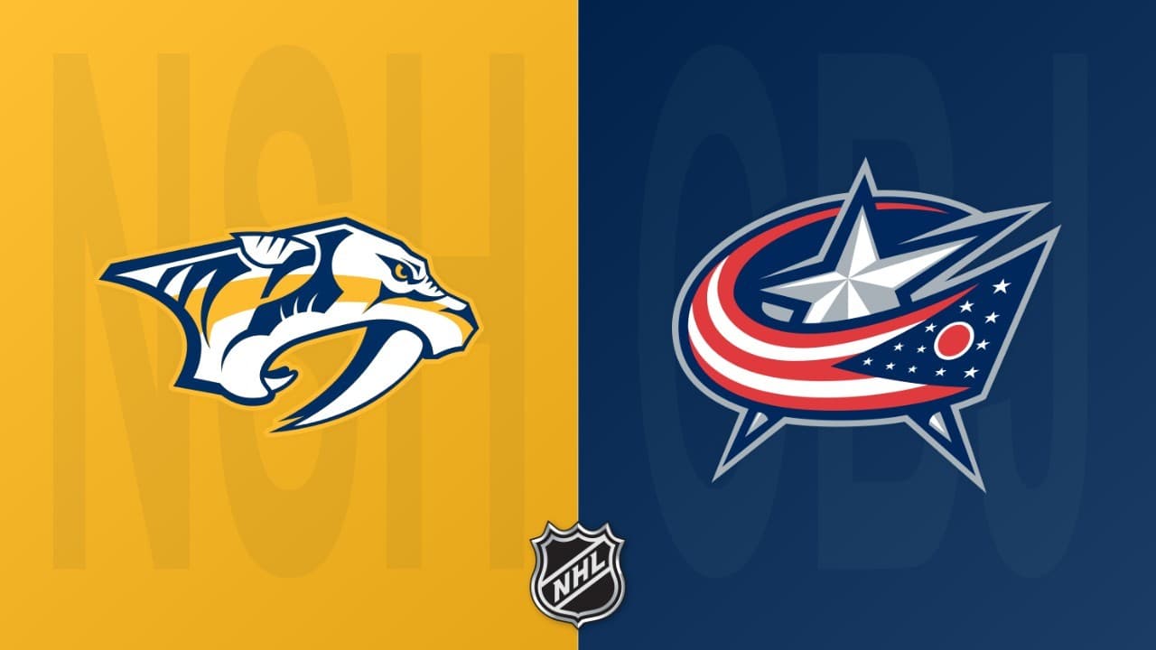 Columbus Blue Jackets vs Nashville Predators