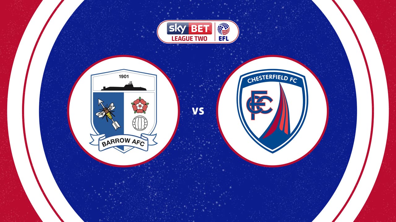 Barrow vs Chesterfield