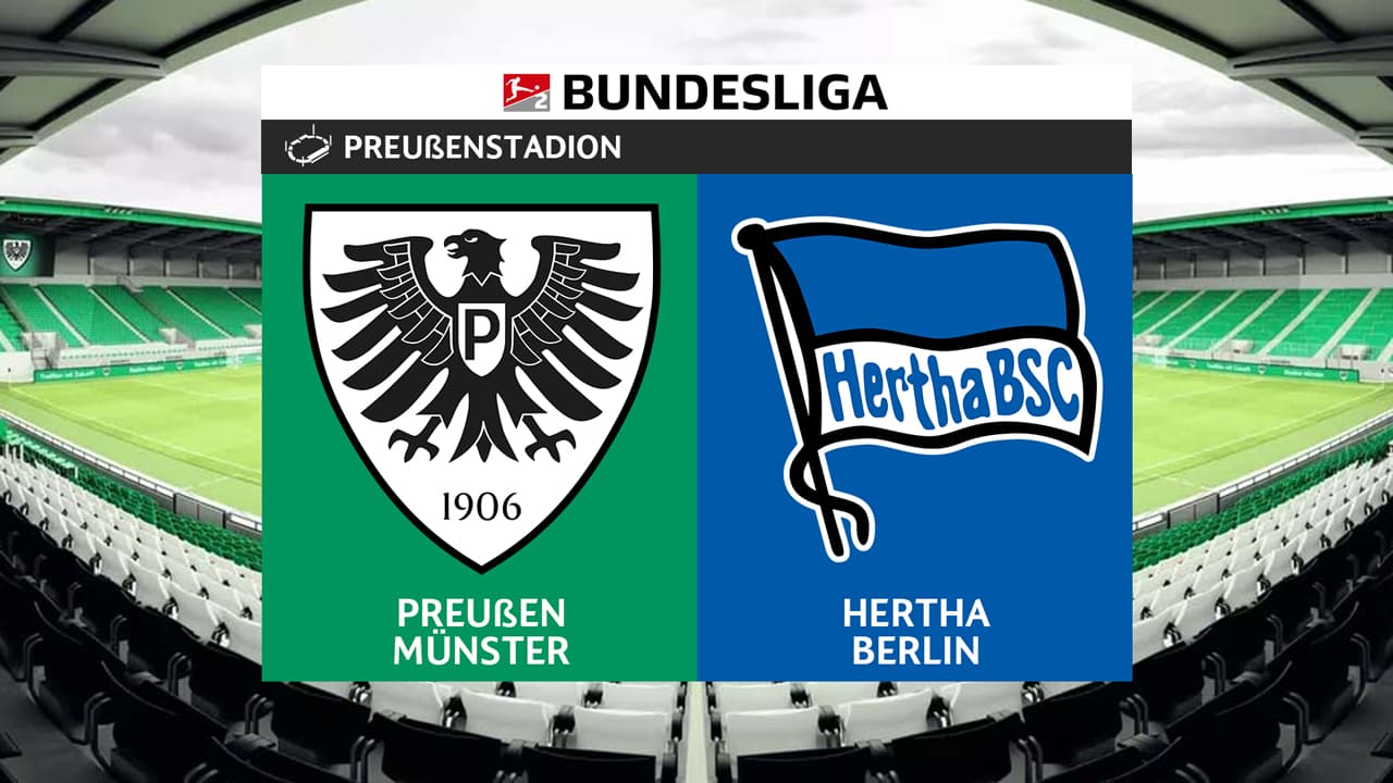 Preußen Münster vs Hertha