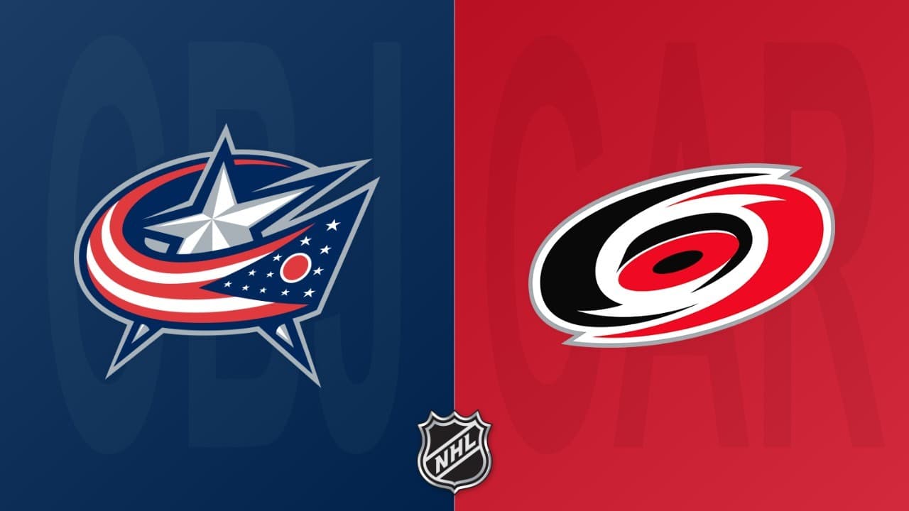 Carolina Hurricanes vs Columbus Blue Jackets