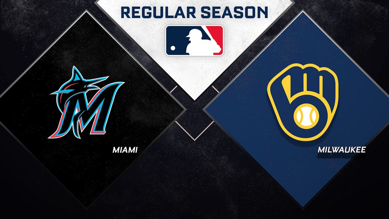 Miami Marlins vs Milwaukee Brewers