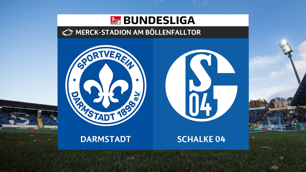 Darmstadt vs Schalke 04