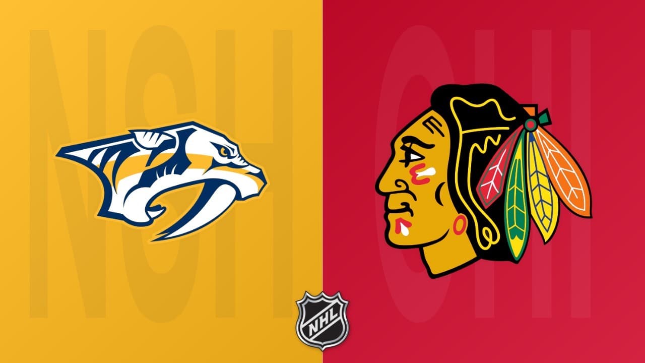 Chicago Blackhawks vs Nashville Predators