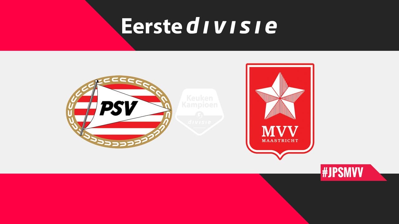 Jong PSV vs MVV Maastricht