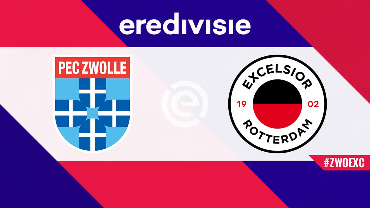 PEC Zwolle vs Excelsior