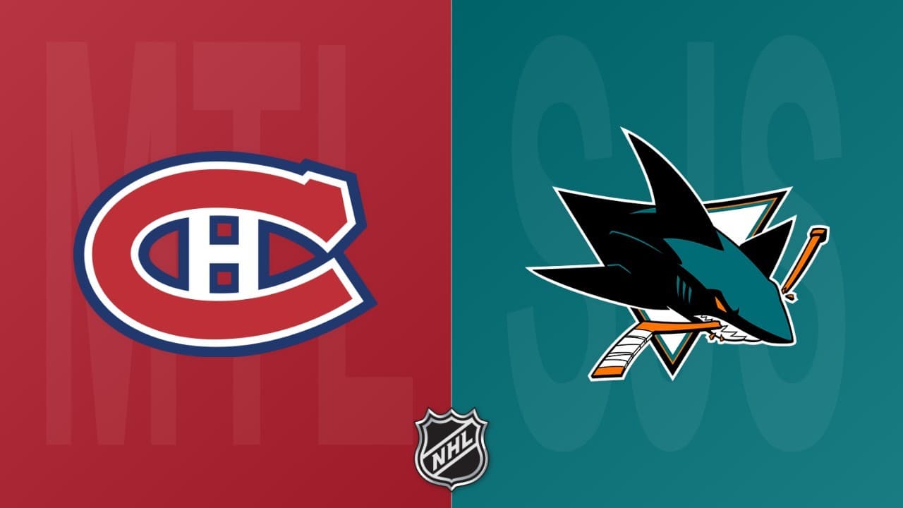 San Jose Sharks vs Montreal Canadiens