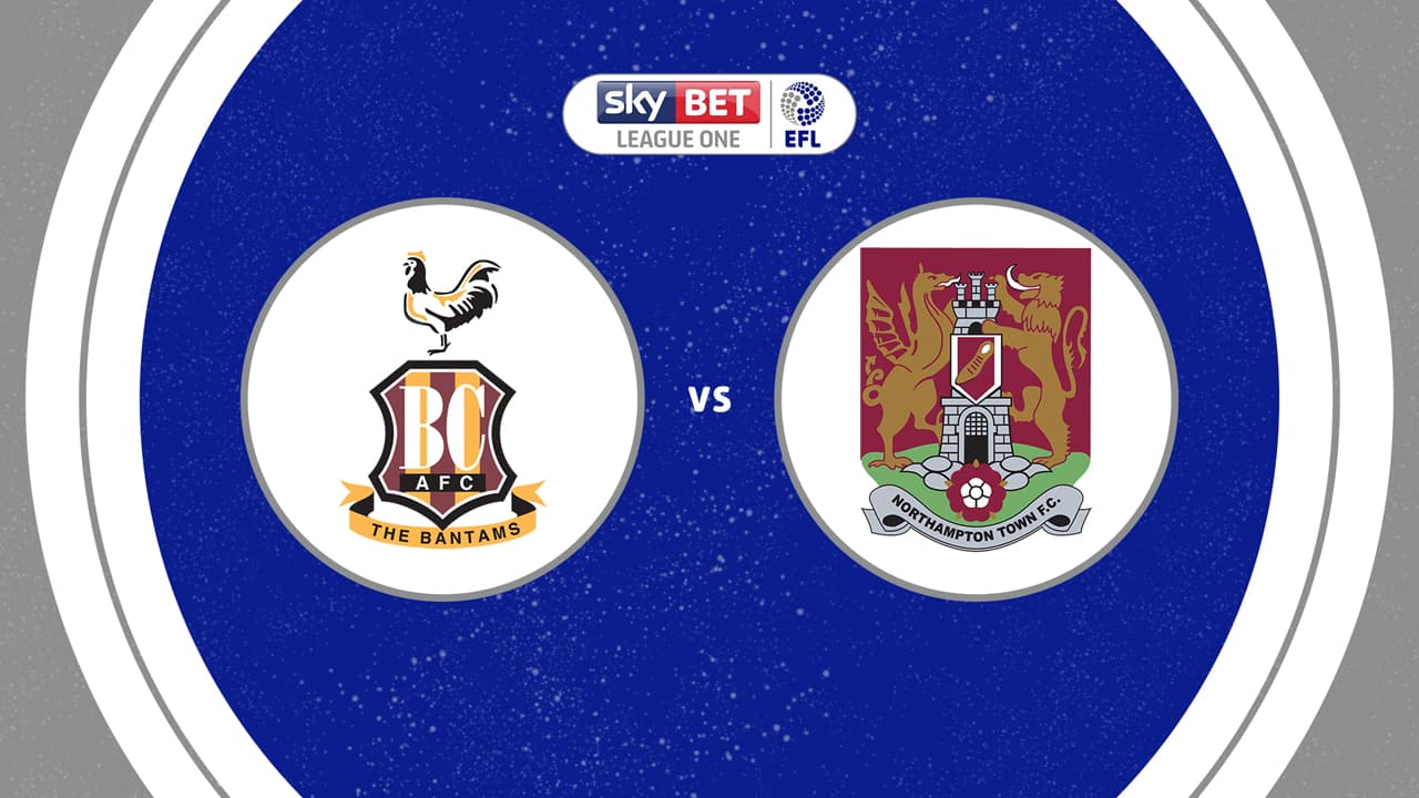 Bradford City vs Northampton Town