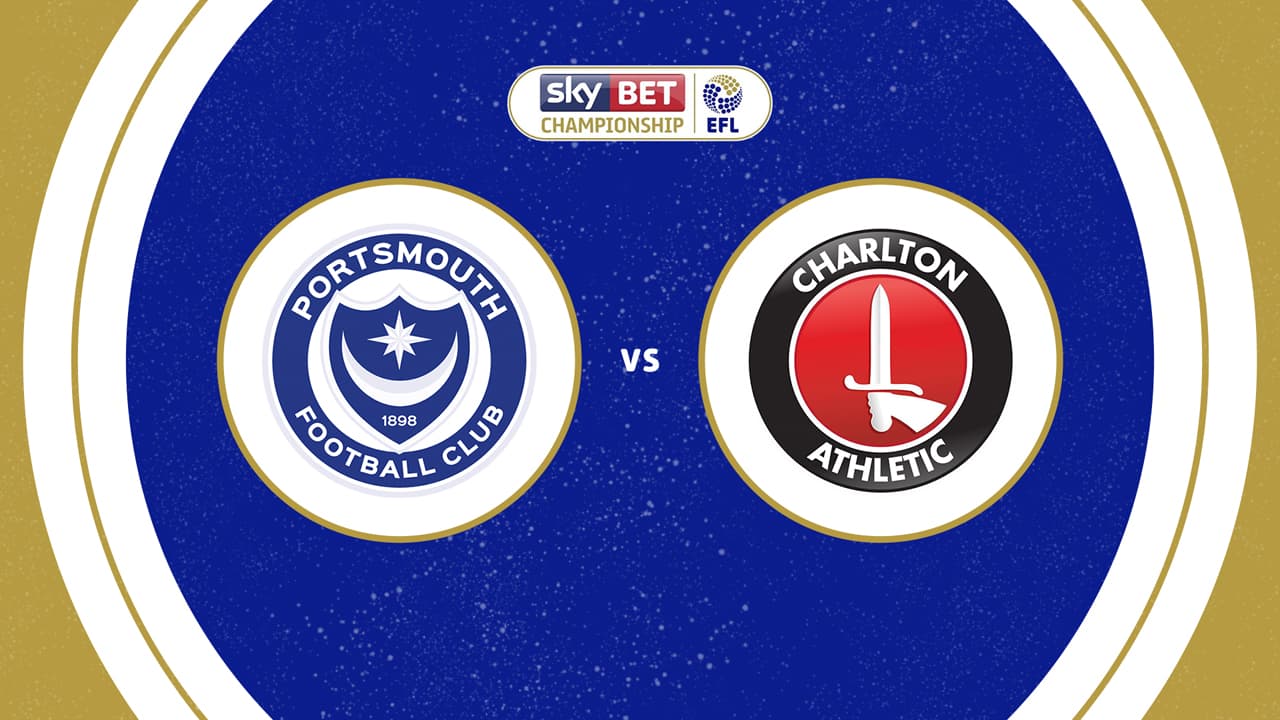 Portsmouth vs Charlton Athletic