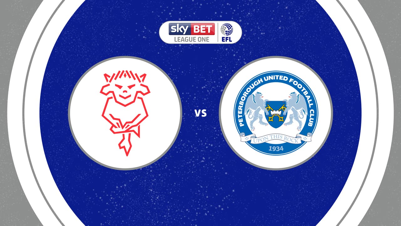 Lincoln City vs Peterborough United