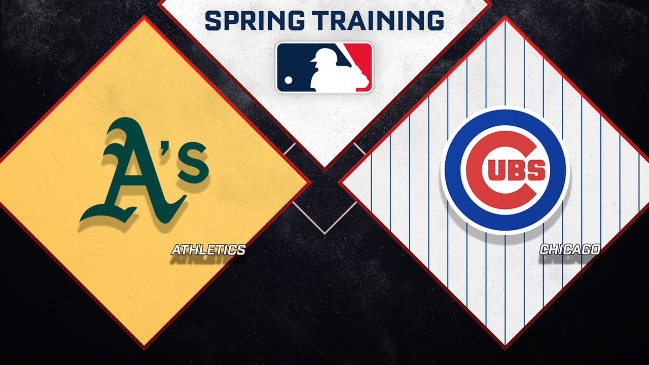 Athletics vs Chicago Cubs