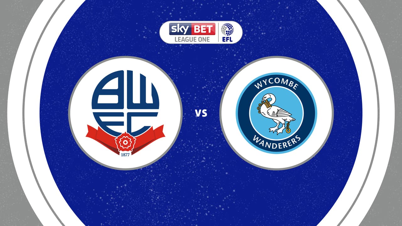 Bolton Wanderers vs Wycombe Wanderers