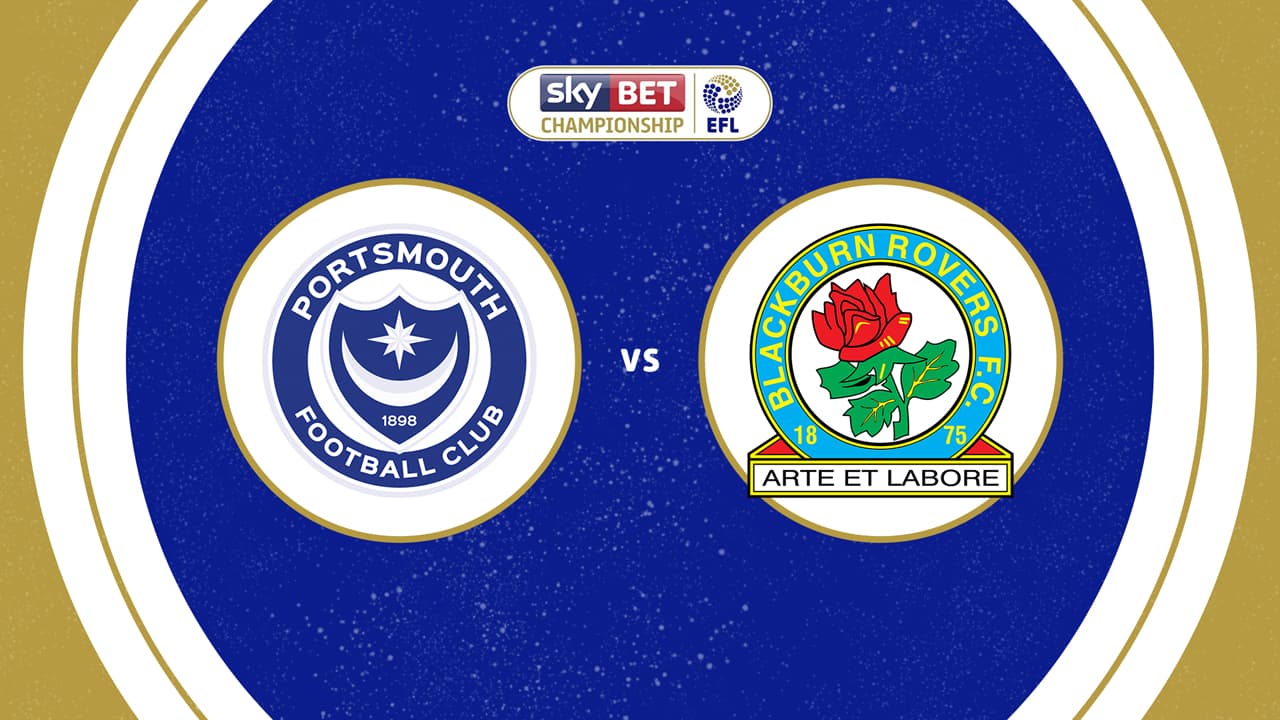 Portsmouth vs Blackburn Rovers