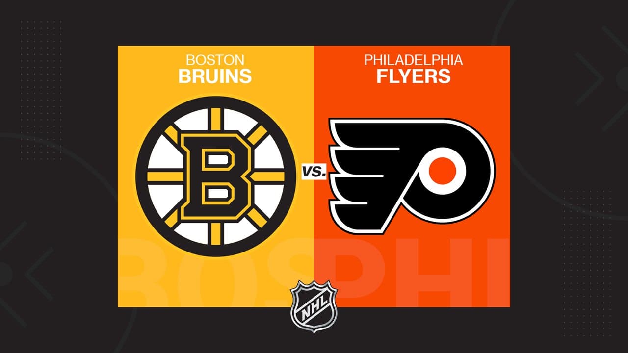 Boston Bruins vs Philadelphia Flyers