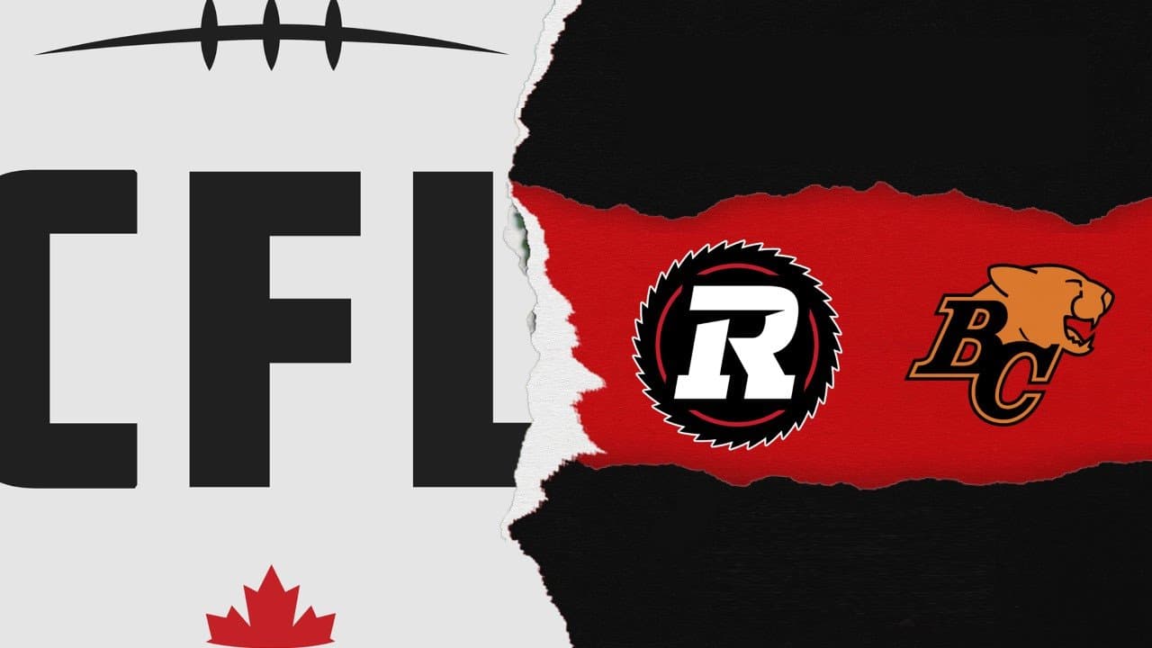 Ottawa Redblacks vs BC Lions