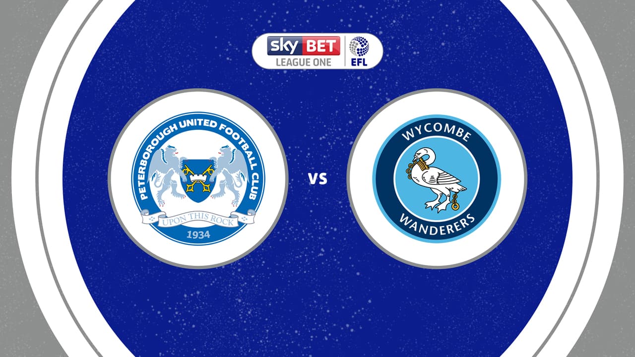 Peterborough United vs Wycombe Wanderers