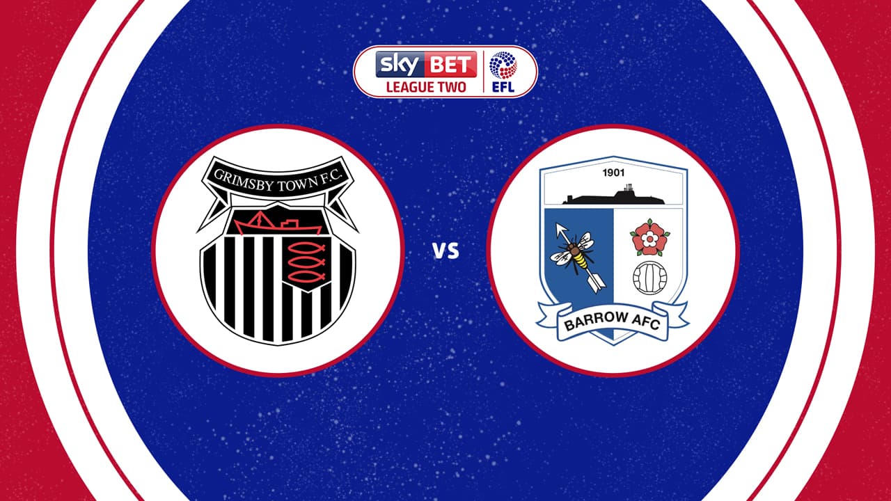 Grimsby Town vs Barrow