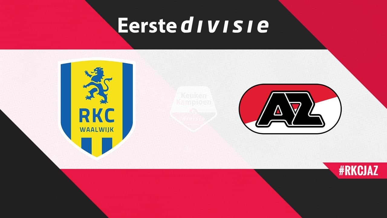 RKC Waalwijk vs Jong AZ