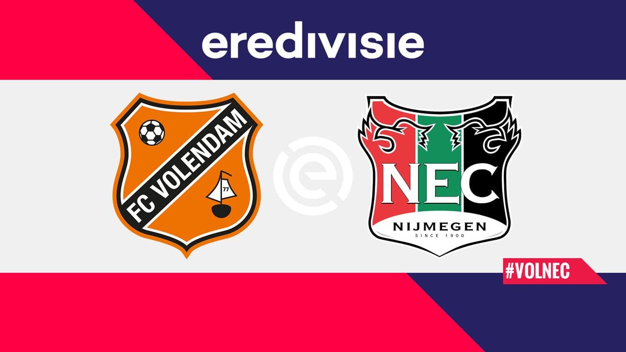 FC Volendam vs NEC Nijmegen
