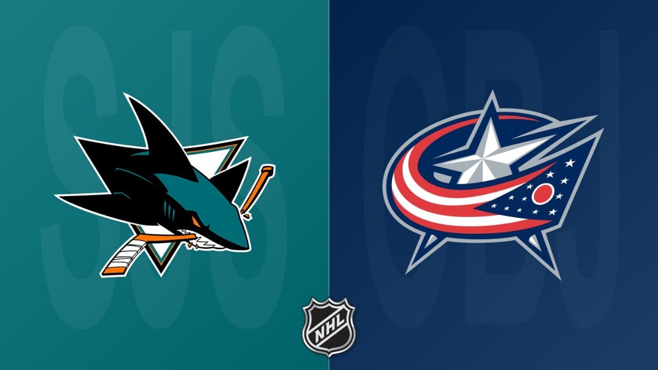 Columbus Blue Jackets vs San Jose Sharks
