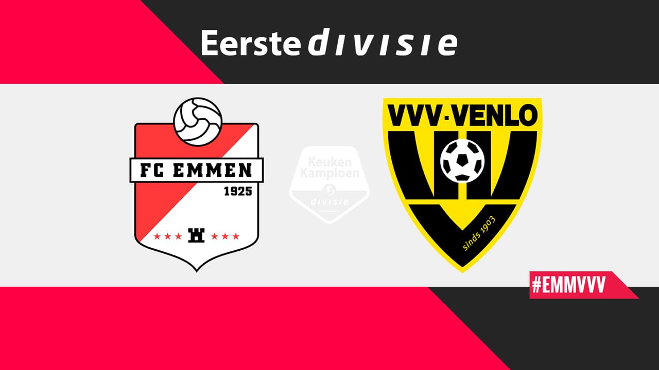 FC Emmen vs VVV-Venlo