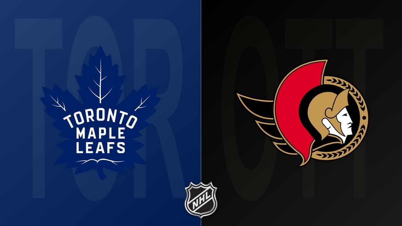 Ottawa Senators vs Toronto Maple Leafs