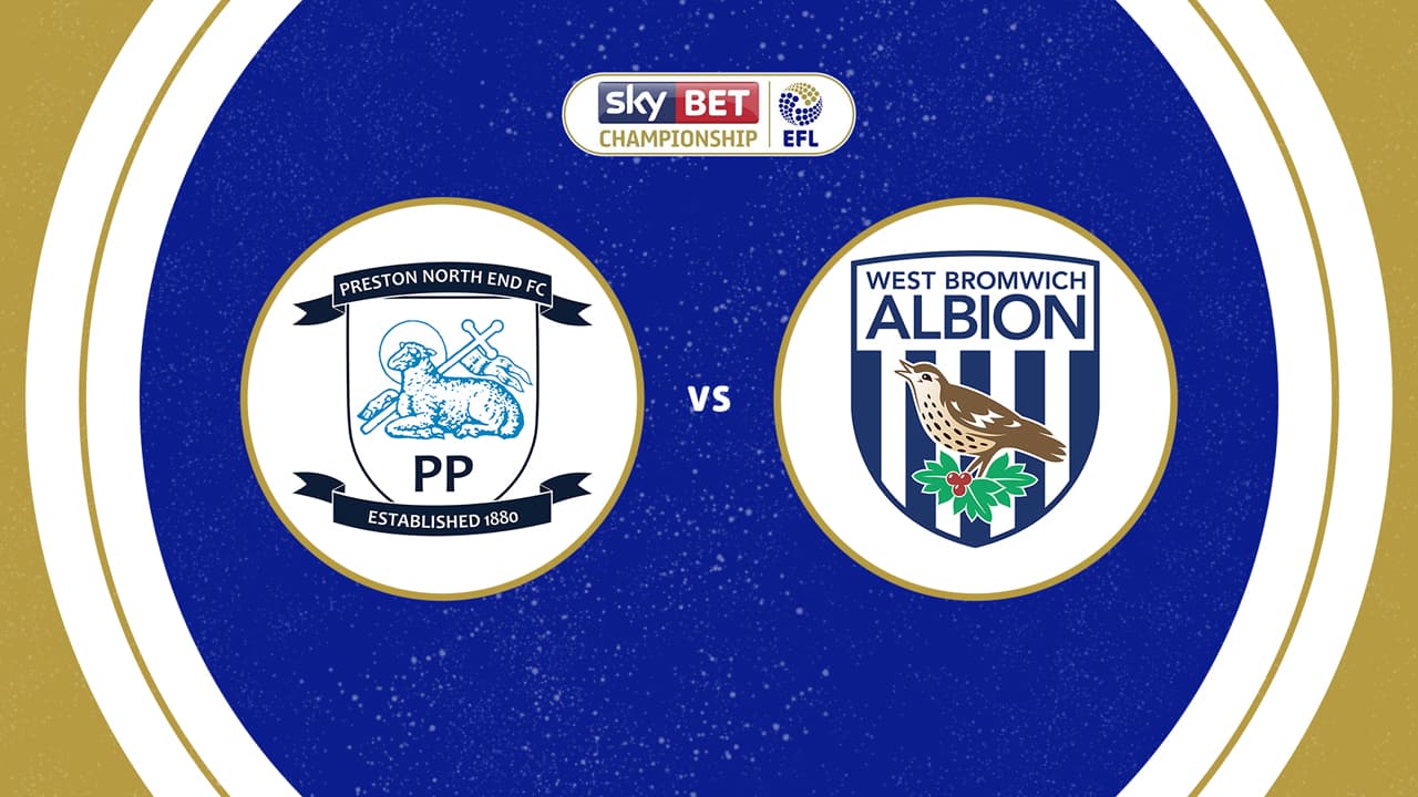 Preston North End vs West Bromwich Albion