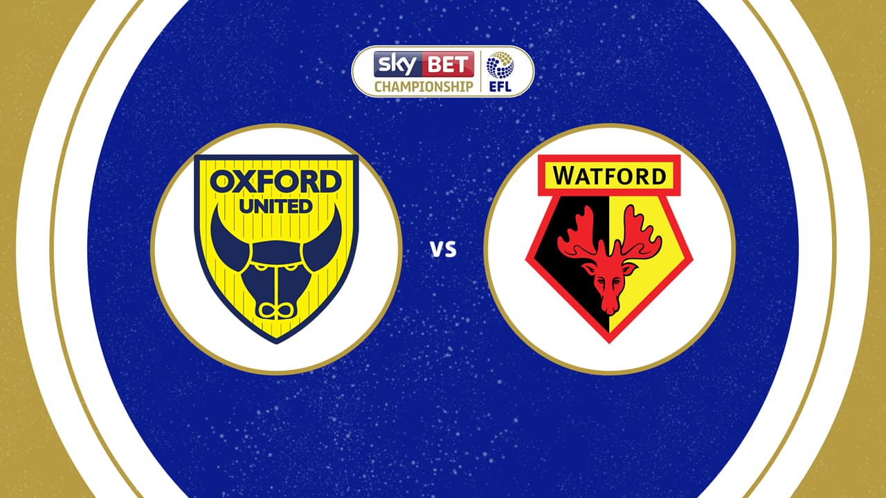 Oxford United vs Watford