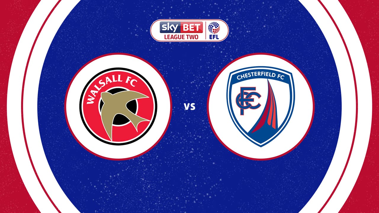 Walsall vs Chesterfield