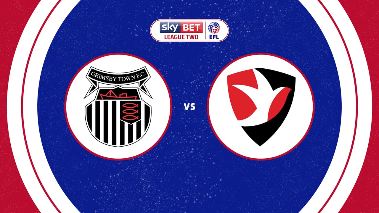 Grimsby Town vs Cheltenham Town
